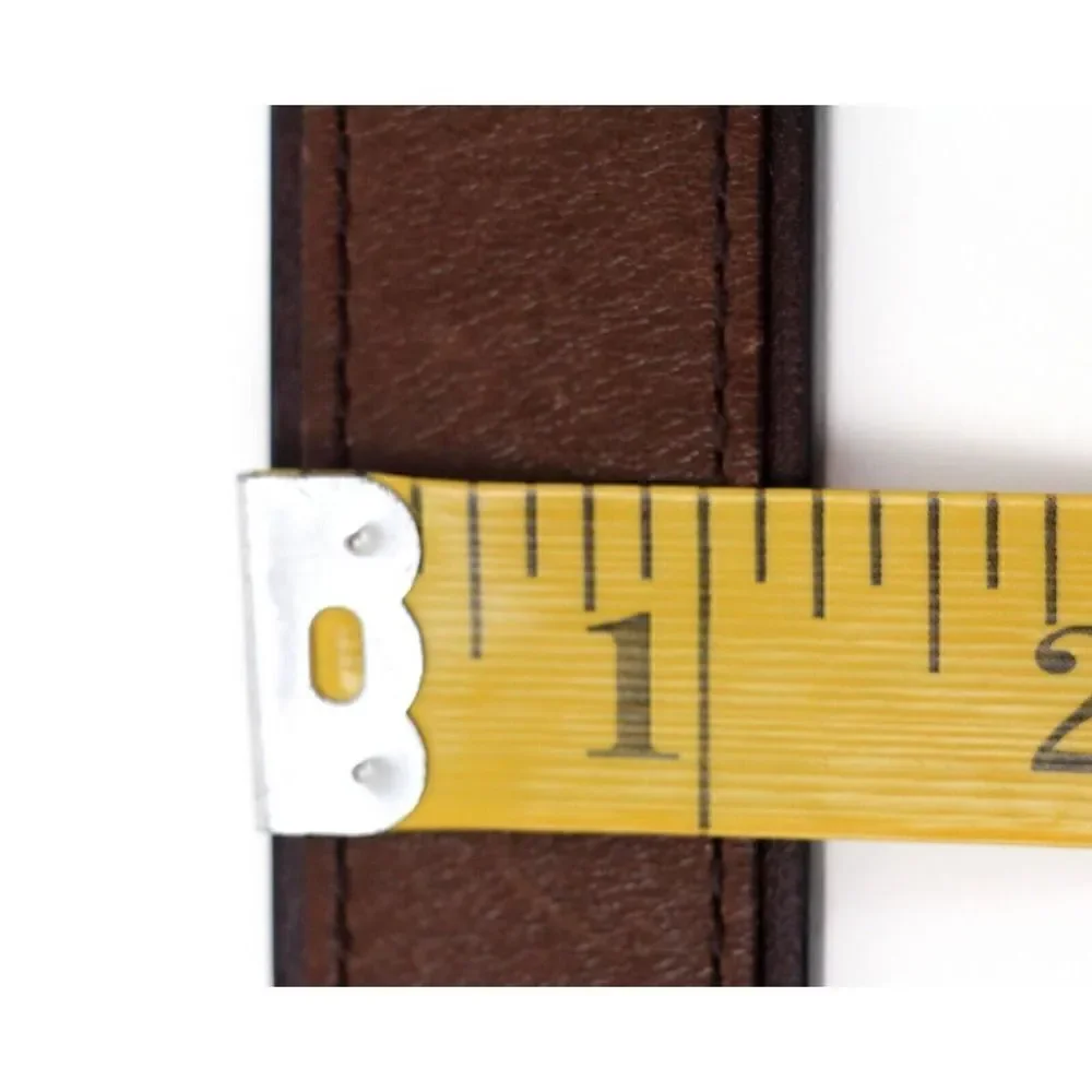 DOCKERS BROWN GENUINE LEATHER 1.25